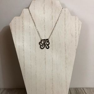 “K” necklace